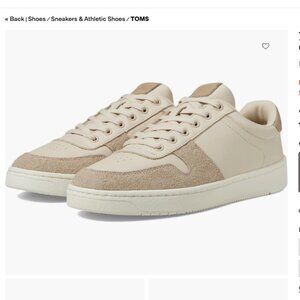 TRVL LITE Court Beige Leather Sneaker